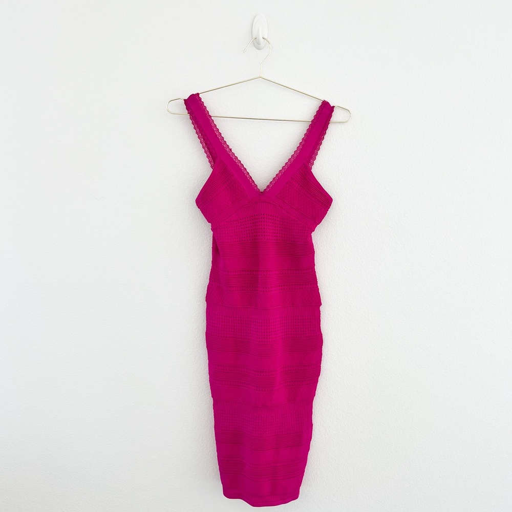Bebe Bodycon Midi Dress